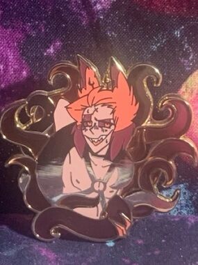 Hazbin Hotel Alastor Pin